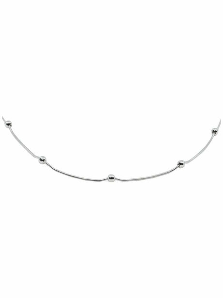 Chain Necklaces Sterling Silver Round Chain - Blessings