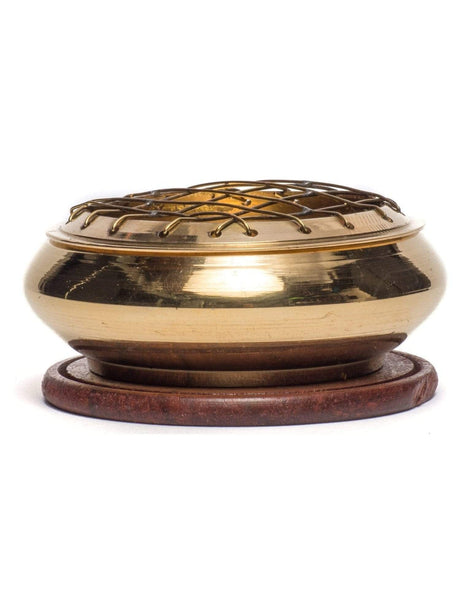 Charcoal Incense Burners Brass Incense Burning Bowl