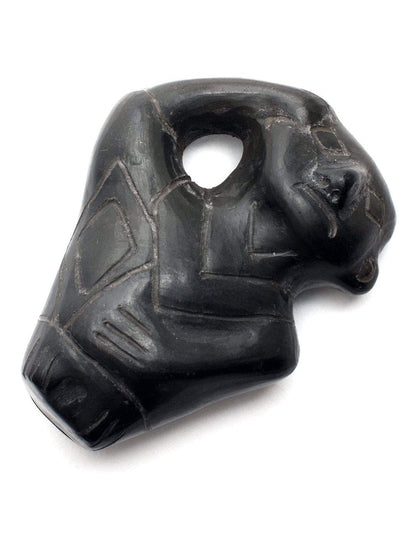 Clay Whistles Chavin Man Ocarina 4 Note Whistle - Pre Inca Replica