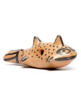Clay Whistles Fish Ocarina 4 Note Whistle - Pre Inca Replica