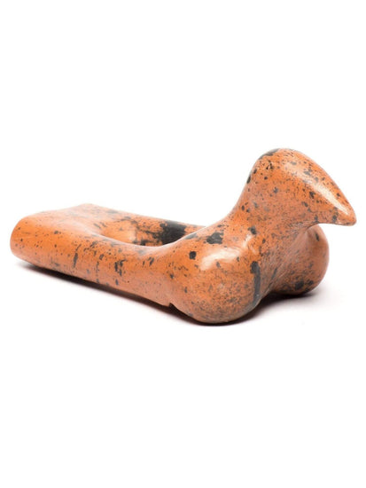 Clay Whistles Mochica Bird Ocarina Biphonic Whistle - Pre Inca Replica