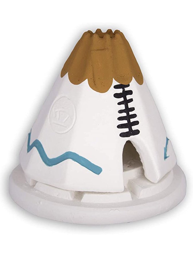 Teepee Incense Burner w/Pinon Incense Cones
