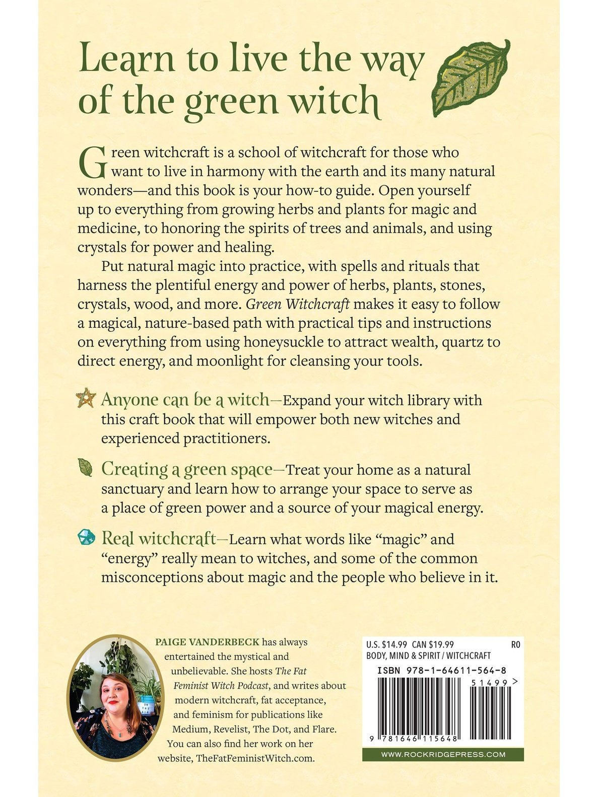 Green Witchcraft: A Practical Guide to Discovering the Magic of Plants, Herbs, Crystals, and Beyond