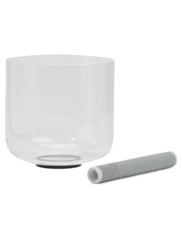 Quartz Crystal Bowl - Clear- 8 inch