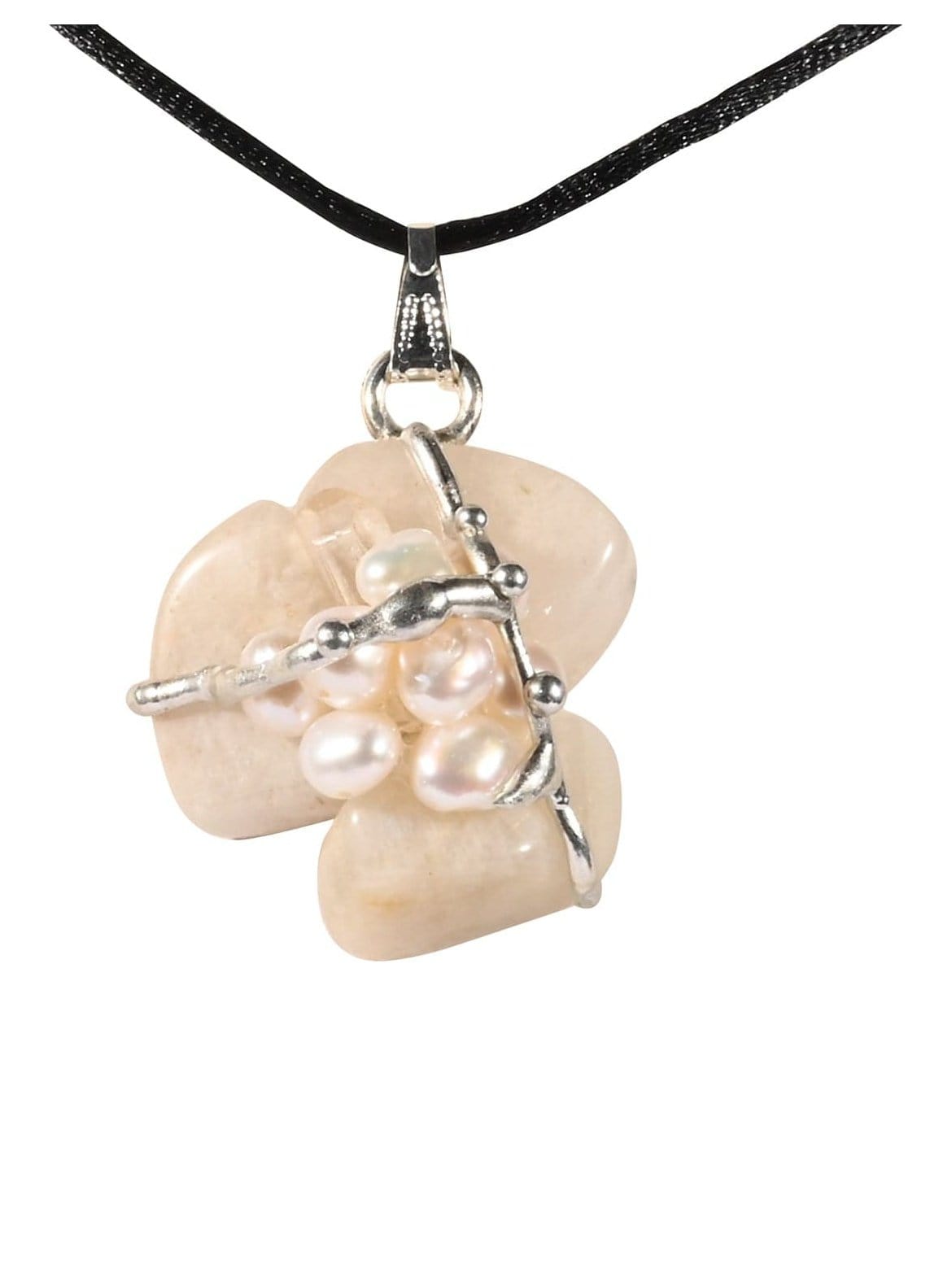 Crystal Pendant Necklaces Archangel Gabriel Gemstone Amulet Pendant