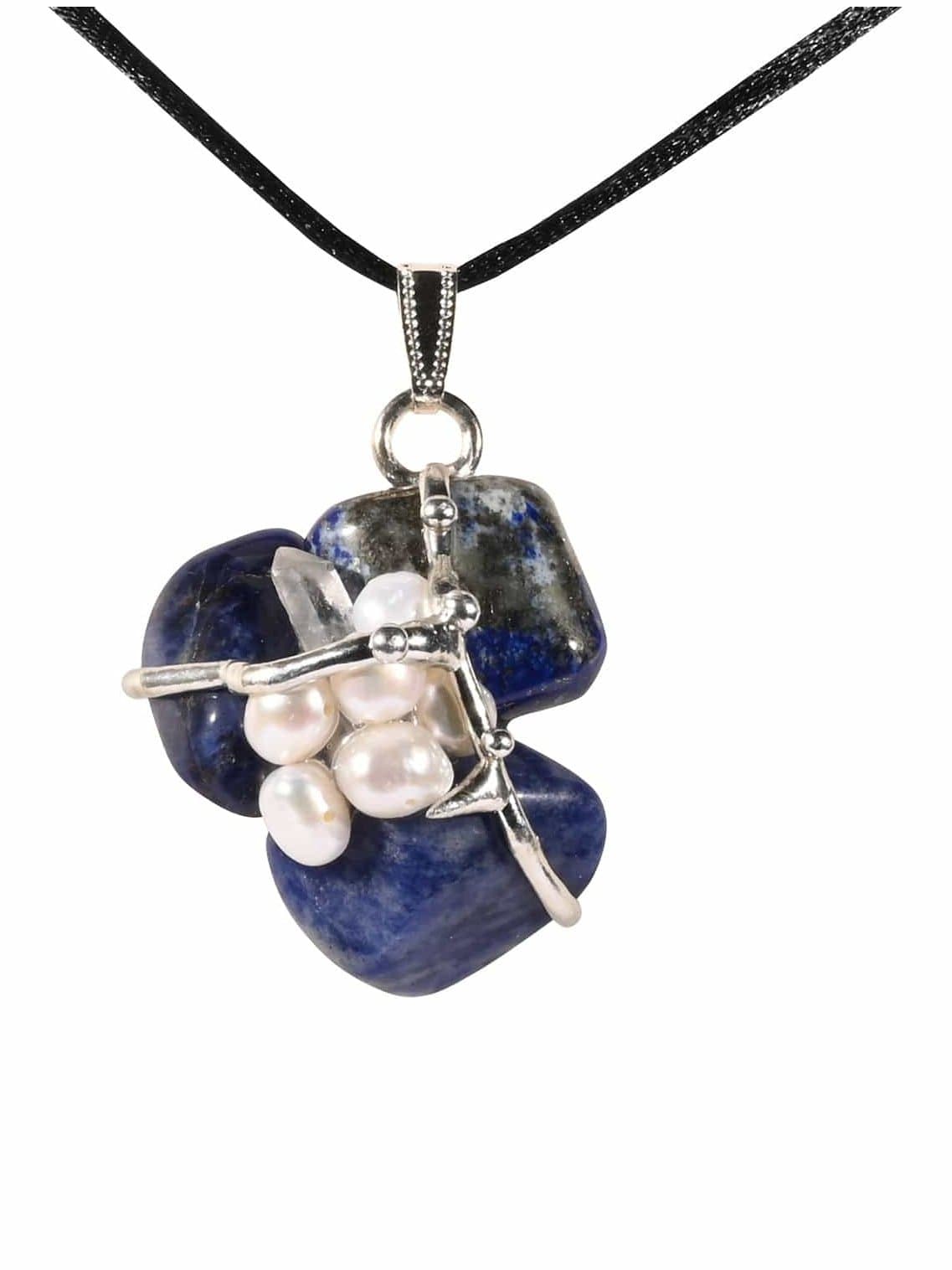 Crystal Pendant Necklaces Archangel Michael Gemstone Amulet Pendant