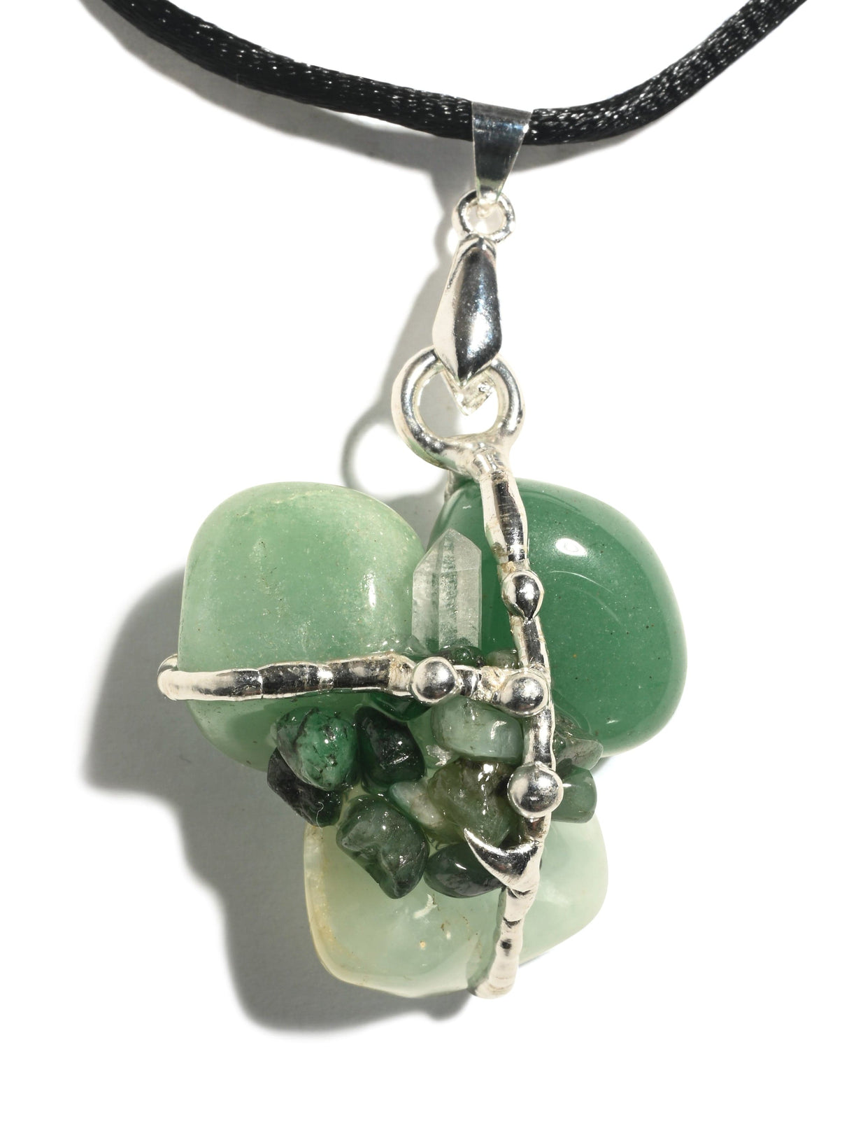 Archangel Raphael Gemstone Amulet Pendant