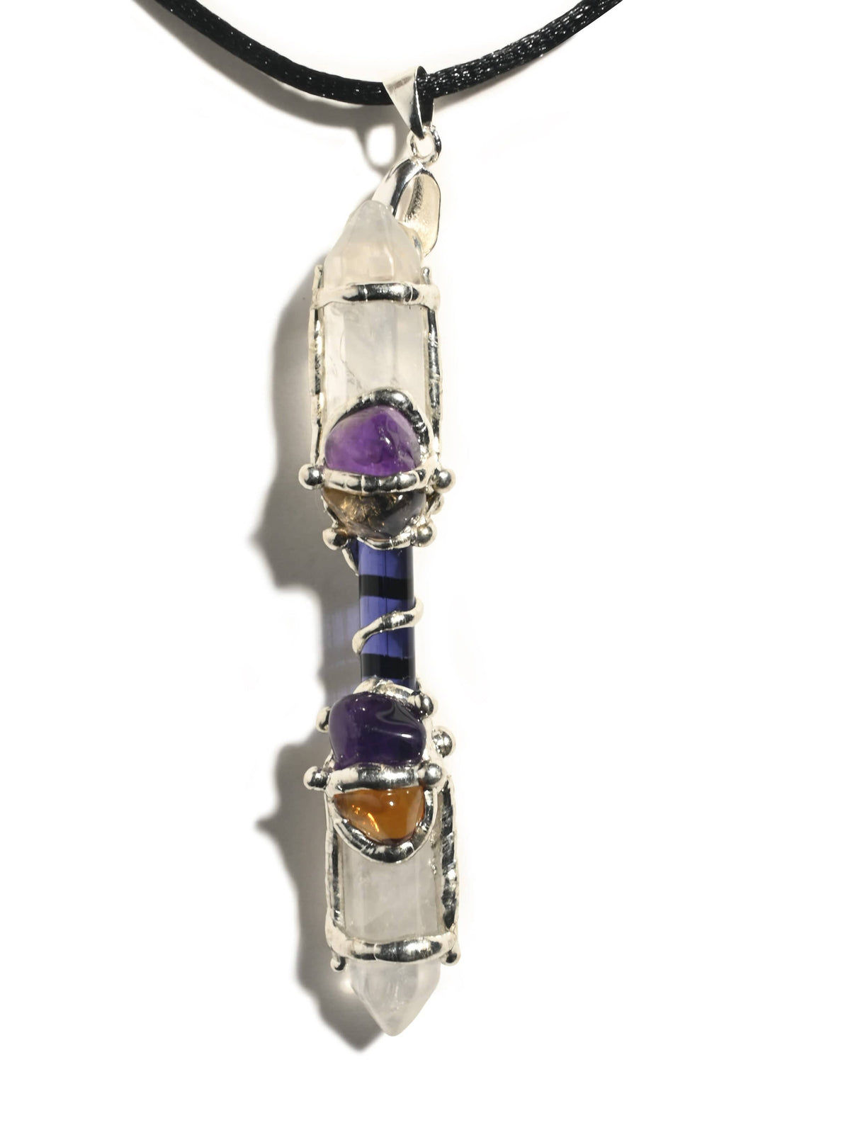 Archangel Uriel Baby Wand Pendant