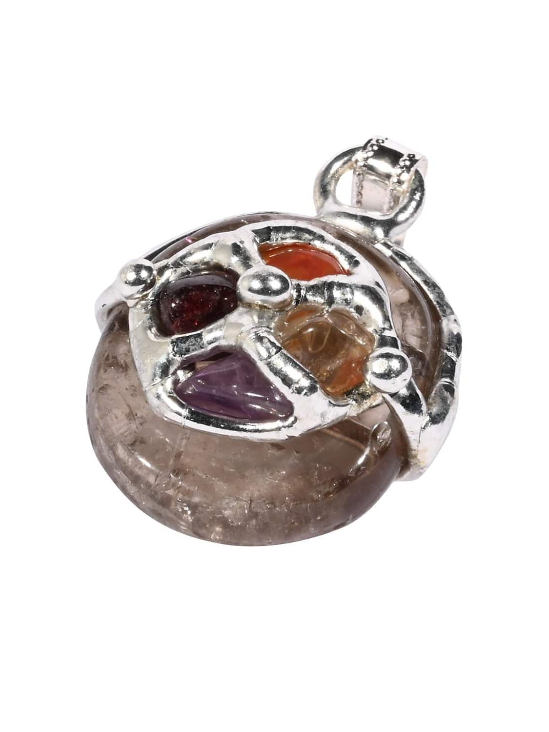 Crystal Pendant Necklaces Cho-Ku-Rei Gem Drop Pendant
