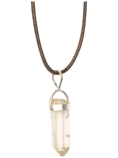 Crystal Pendant Necklaces Clear Quartz Pendant Necklace