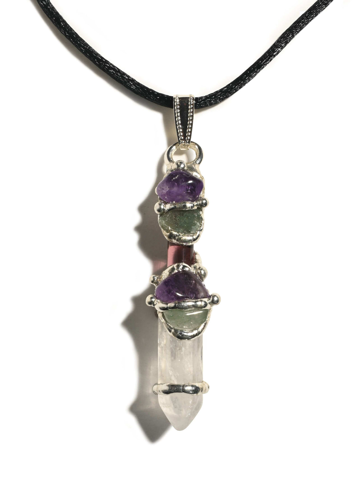 Healer Baby Wand Gemstone Pendant