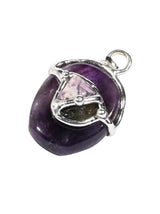 Crystal Pendant Necklaces Hon-Sha-Ze-Sho-Nen Gem Drop Pendant