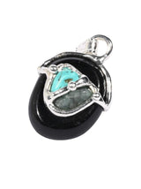 Crystal Pendant Necklaces Keep Me Safe Gem Drop Pendant