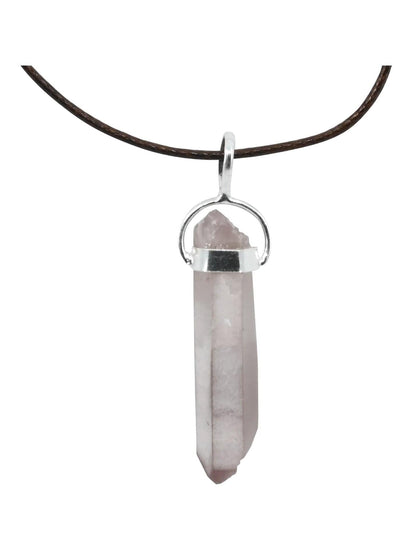Crystal Pendant Necklaces Lithium Quartz Pendant Necklace