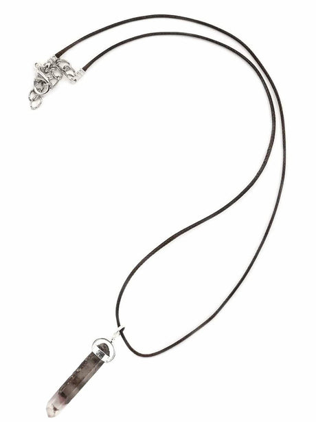 Crystal Pendant Necklaces Lithium Quartz Pendant Necklace