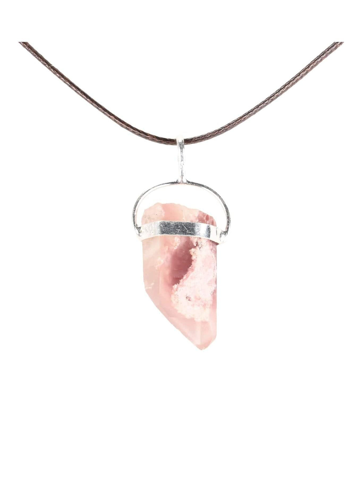 Crystal Pendant Necklaces Lithium Quartz Pendant Necklace