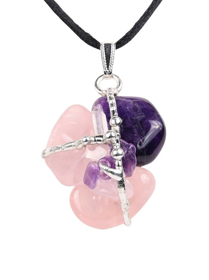 Crystal Pendant Necklaces Love Amulet Pendant