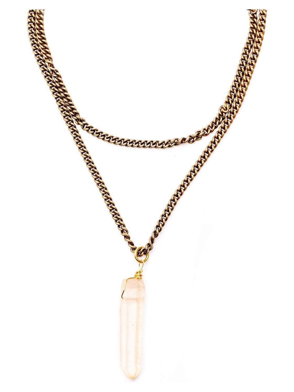 Crystal Pendant Necklaces Night Moves Necklace
