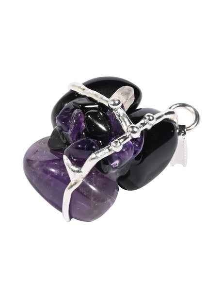 Crystal Pendant Necklaces Protection Gemstone Amulet Pendant