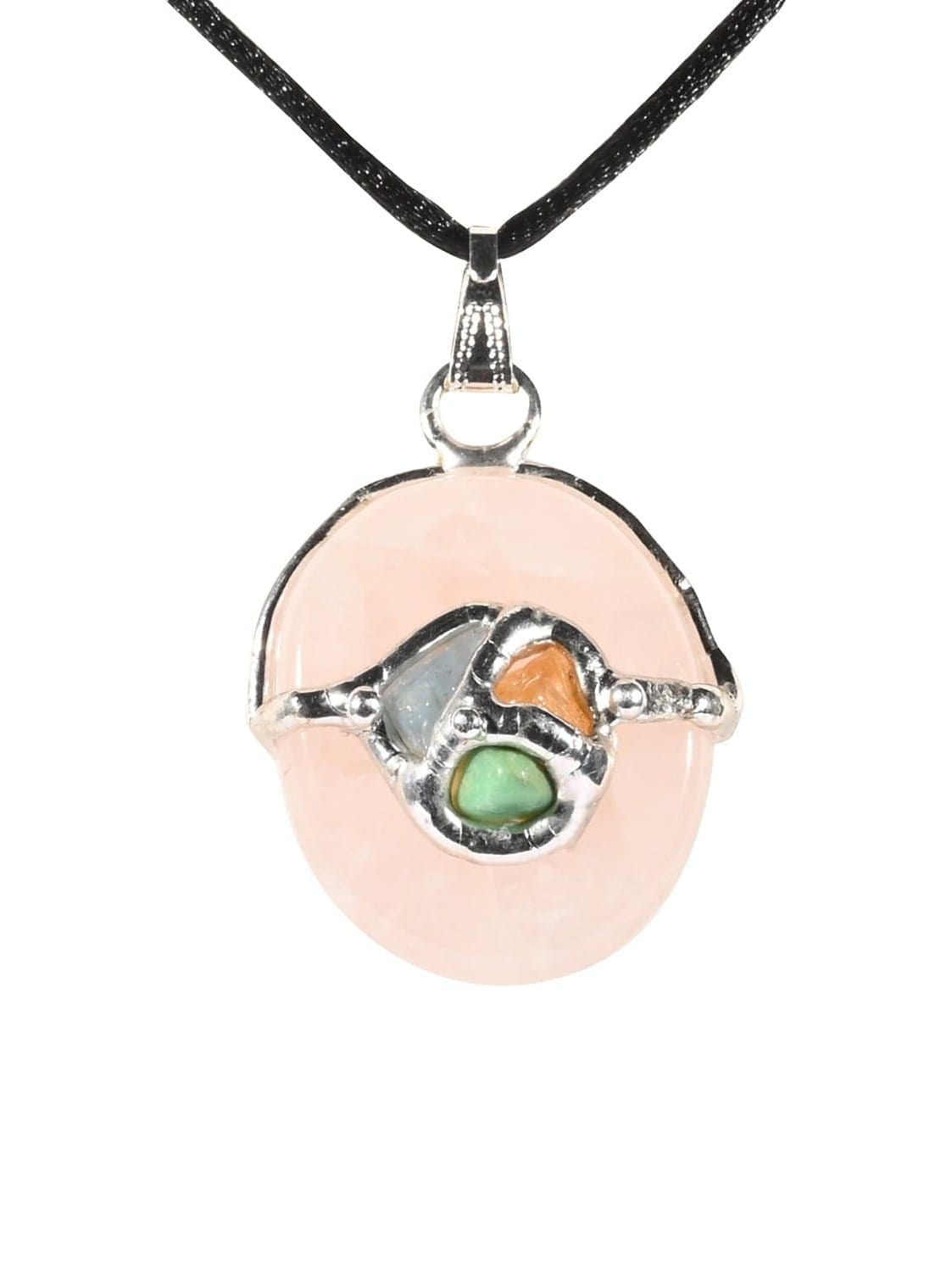 Crystal Pendant Necklaces Sei-He-Ki Gem Drop Pendant