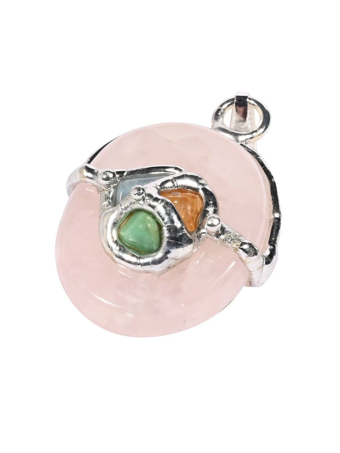 Crystal Pendant Necklaces Sei-He-Ki Gem Drop Pendant