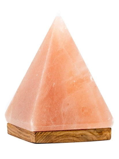Crystal Salt Lamps Himalayan Salt Crystal Lamp - Pyramid - 6 in.