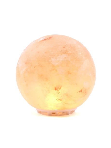 Crystal Salt Lamps Mini Planet Salt Lamp - USB - 3 in