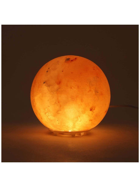 Crystal Salt Lamps Mini Planet Salt Lamp - USB - 3 in
