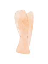 Crystals 1-1.5 in / Rose Quartz Gemstone Pocket Angel