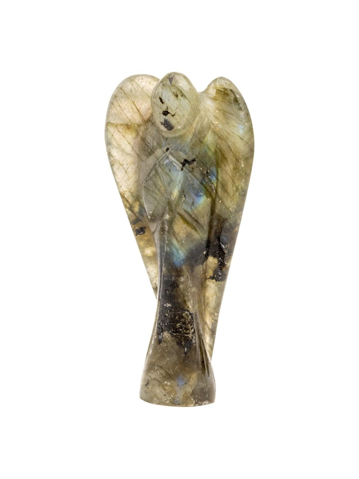 Crystals 2 in / Labradorite Gemstone Pocket Angel