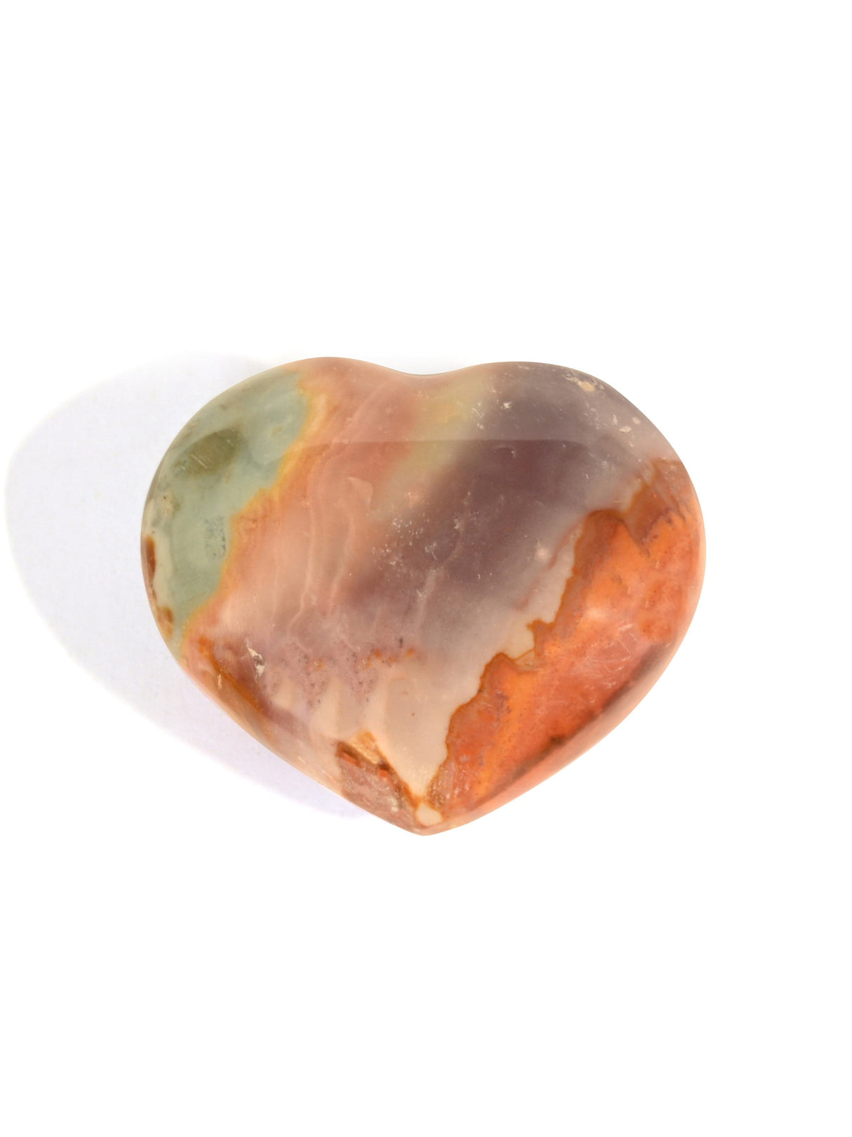 Polychrome Jasper Heart | Cg291