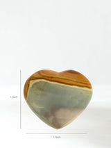 Polychrome Jasper Heart | Cg291