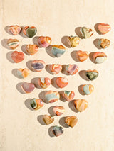 Polychrome Jasper Heart 