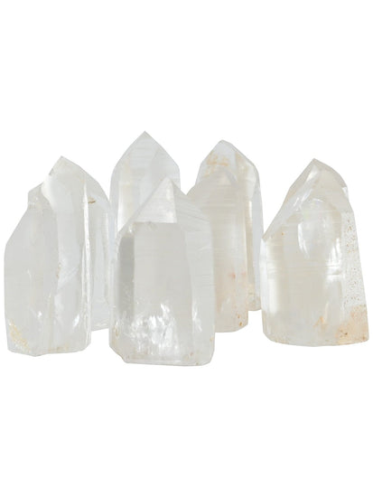 Crystals Small Semi-Polished Lemurian Points