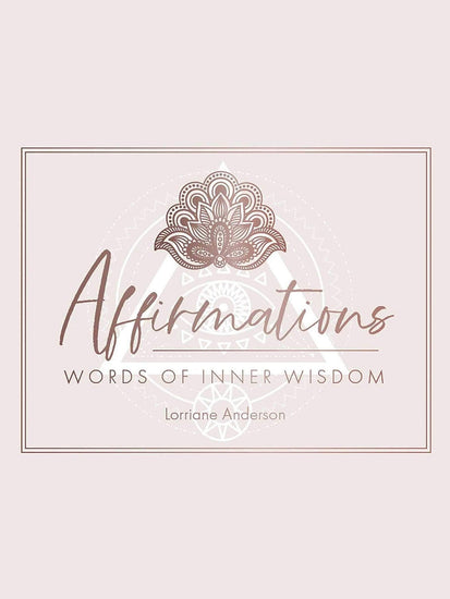 Divination Cards Affirmations: Words of Inner Wisdom (40 Cards for Inspiration & Intention Setting)