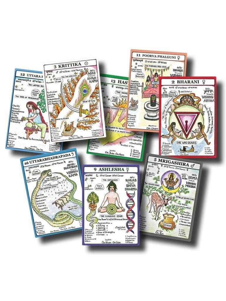 Divination Cards Nakshatra Divination Cards - Wisdom from the Stars