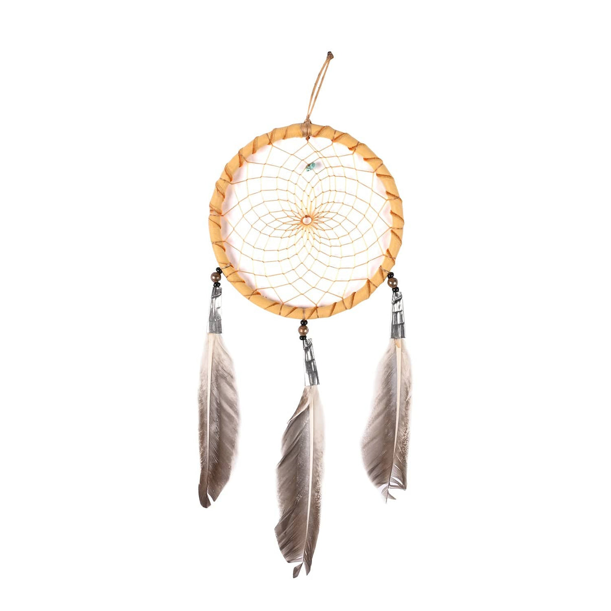 4" Turquoise Stone Dreamcatcher