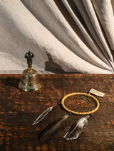 Dreamcatchers Natural - Blue Turquoise Stone Dreamcatcher