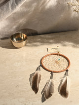 4" Turquoise Stone Dreamcatcher