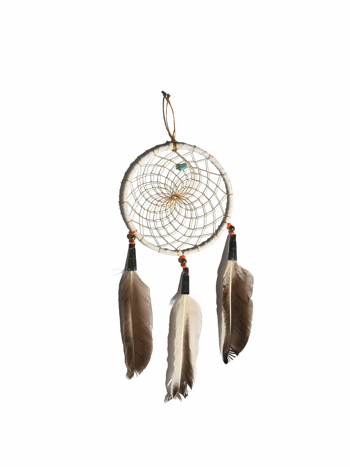 4" Turquoise Stone Dreamcatcher