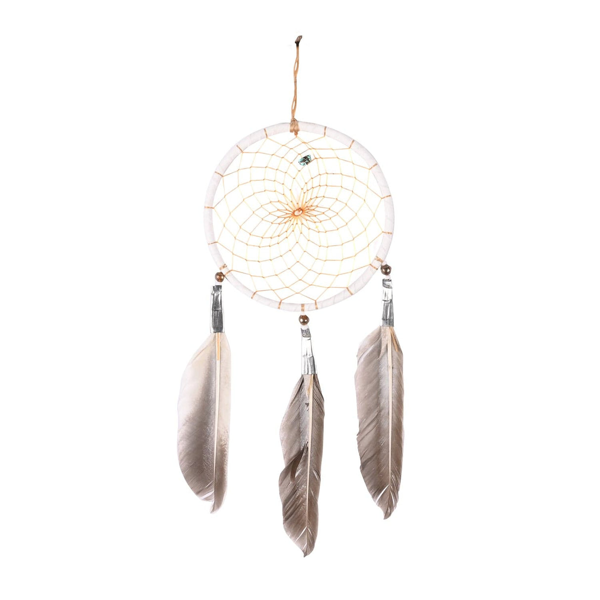 4" Turquoise Stone Dreamcatcher