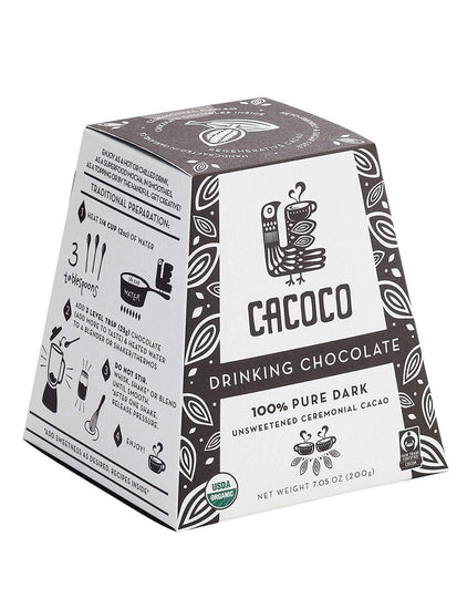 Drinking Chocolates Cacoco Ceremonial Drinking Chocolate - 100% Pure Dark