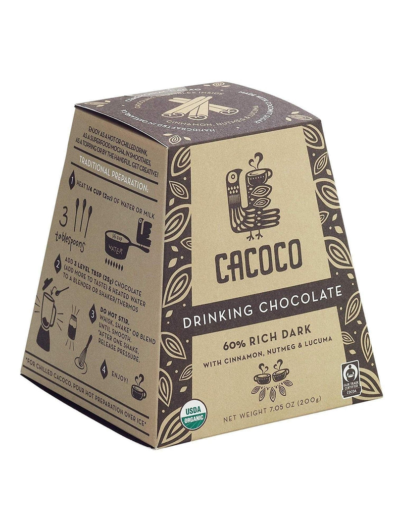 Cacoco Ceremonial Drinking Chocolate - 60% Rich Dark - Shamans Market
