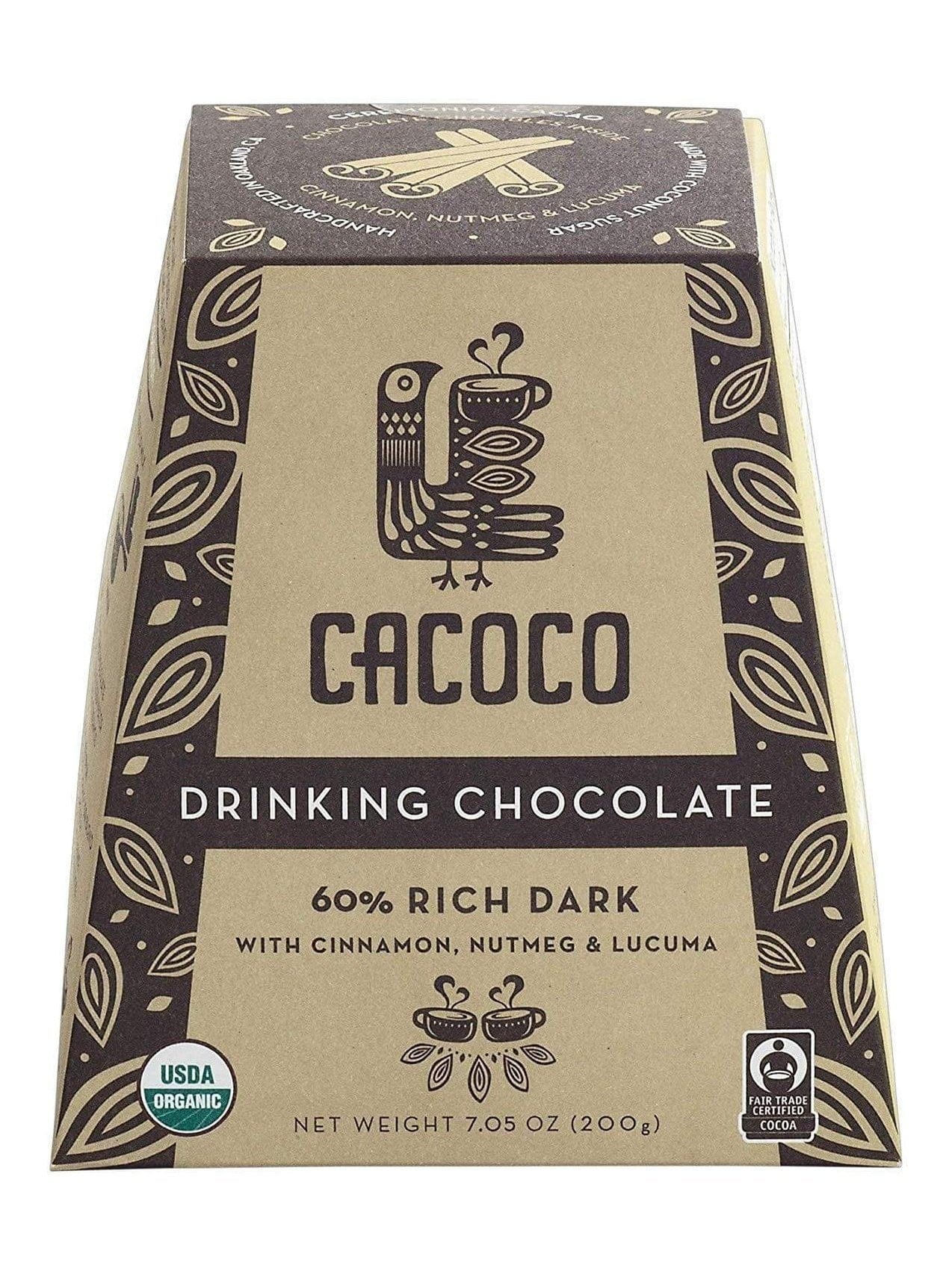 Cacoco Ceremonial Drinking Chocolate - 60% Rich Dark - Shamans Market