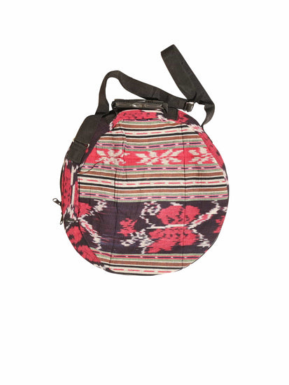 Hand Drum Carrying Case - Ikat Red | mmdc4-Red16