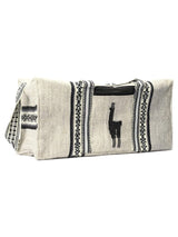 Duffel Bags Dark Brown Peruvian Alpaca Padded Duffel Bag