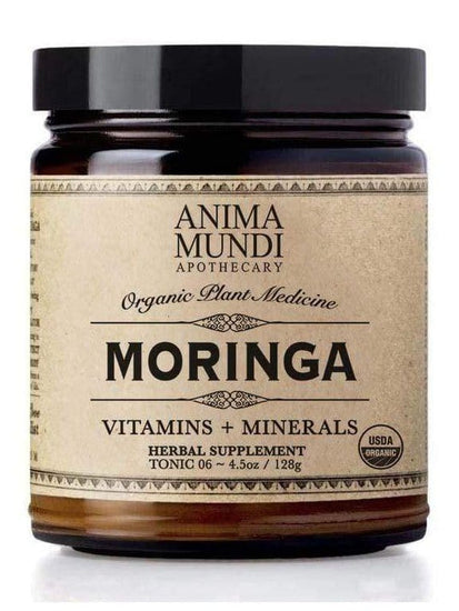 Elixir Powders MORINGA: Organic Master Mineralizer, Daily Multivitamin