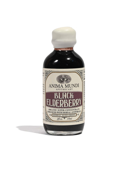 Elixirs 2 oz Black Elderberry Syrup - Organic Antivirals