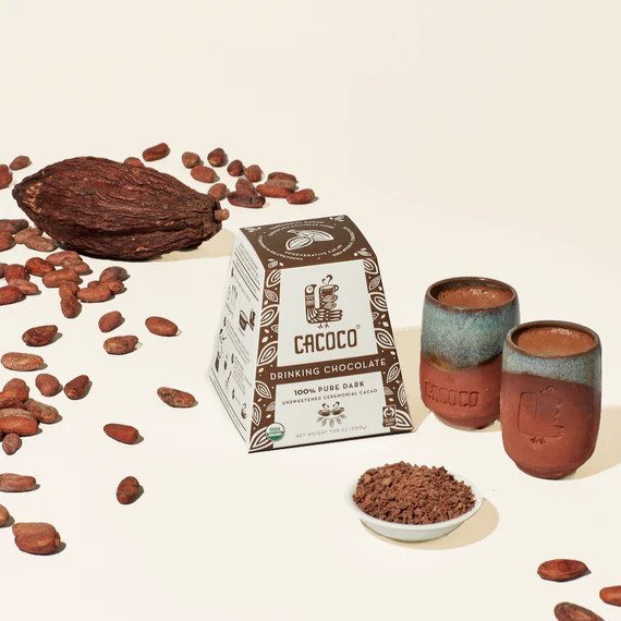 Cacoco Ceremonial Drinking Chocolate - 100% Pure Dark - Shamans Market