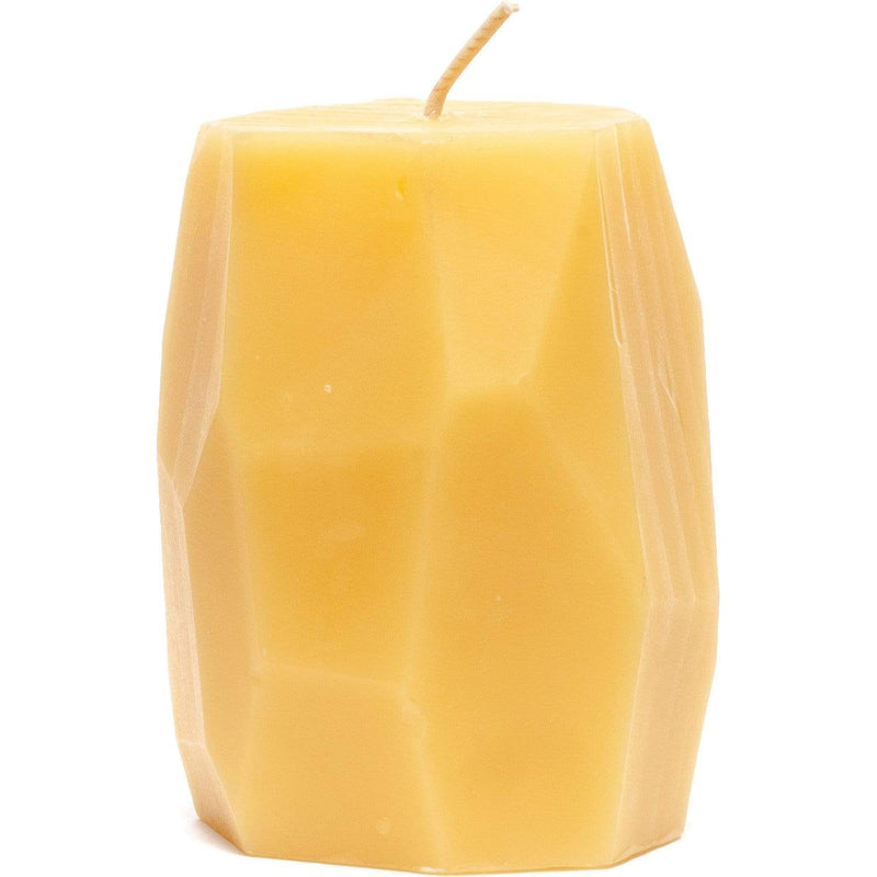Faceted Pillar Candle